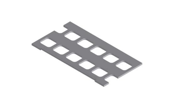 IBC Dachhaken Unterlegplatte 2,5mm ***ABVERKAUF***
